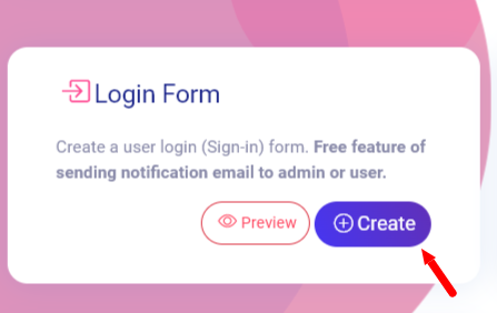 create form WordPress plugin