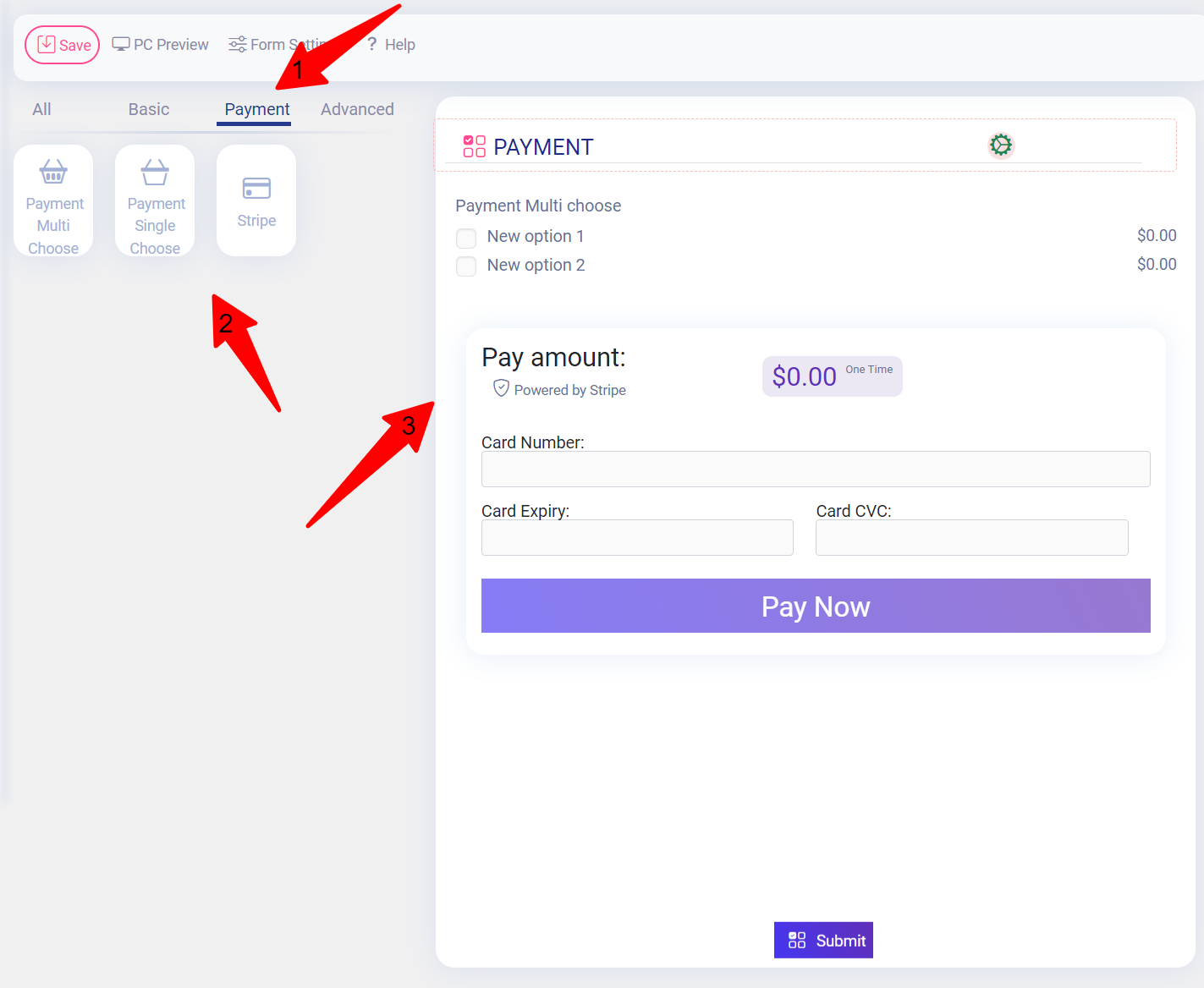 How to Create a Payment Form in Easy Form Builder ? – White Studio Team