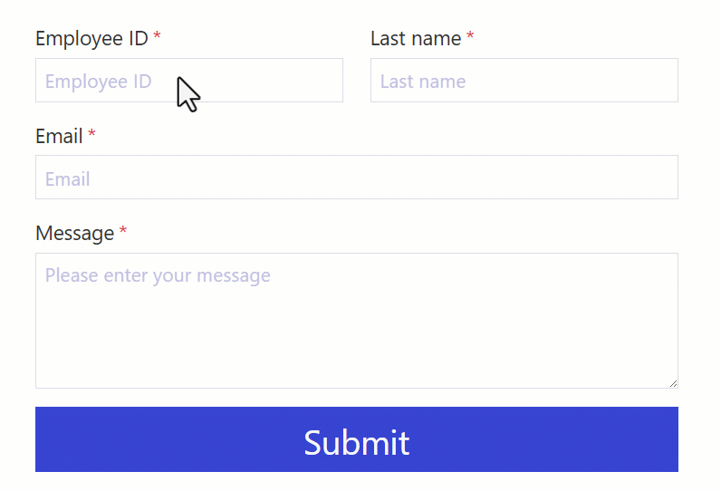 Auto-populate from